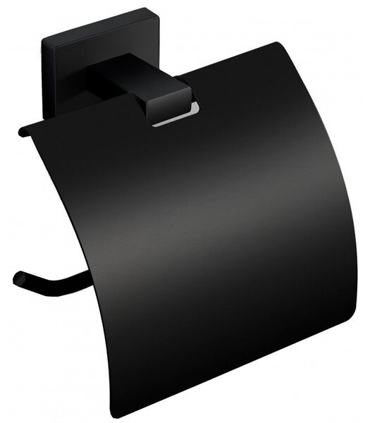 Rea příslušenství, držák toaletního papíru OSTE 05, černá matná, REA-80045