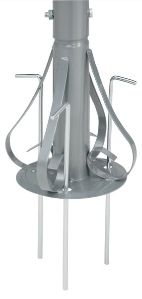 Zahradní altán pavilon DEU TOSCANA průměr 350cm béžová