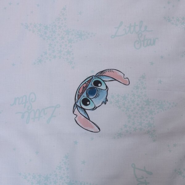 Jerry Fabrics Povlečení do postýlky Lilo and Stitch White Star 100x135, 40x60 cm