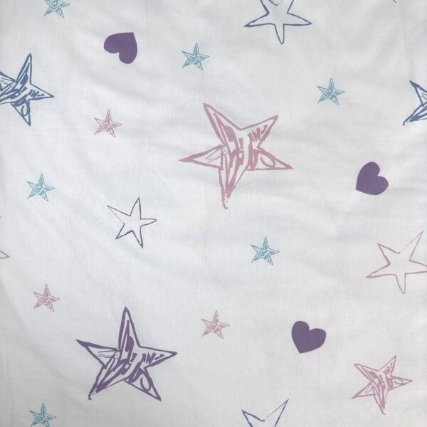 Jerry Fabrics Povlečení do postýlky Lilo and Stitch Purple baby 100x135, 40x60 cm