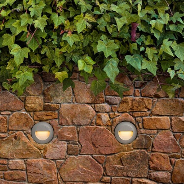 RED - DESIGN RENDL RENDL MARCO 70 zápustné svítidlo stříbrnošedá 230V LED 3W IP65 3000K R14143