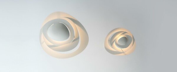 Artemide 1256110A - LED Stmívatelný lustr na lanku PIRCE LED/44W/230V 3000K bílá