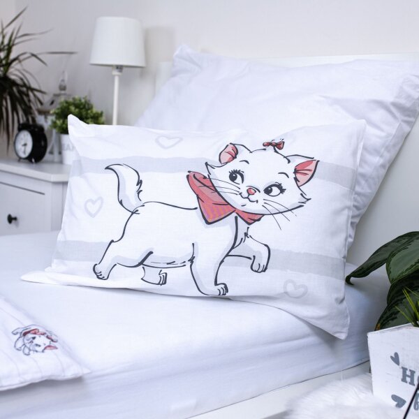 Jerry Fabrics Povlečení do postýlky Marie Cat Bow baby 100x135, 40x60 cm
