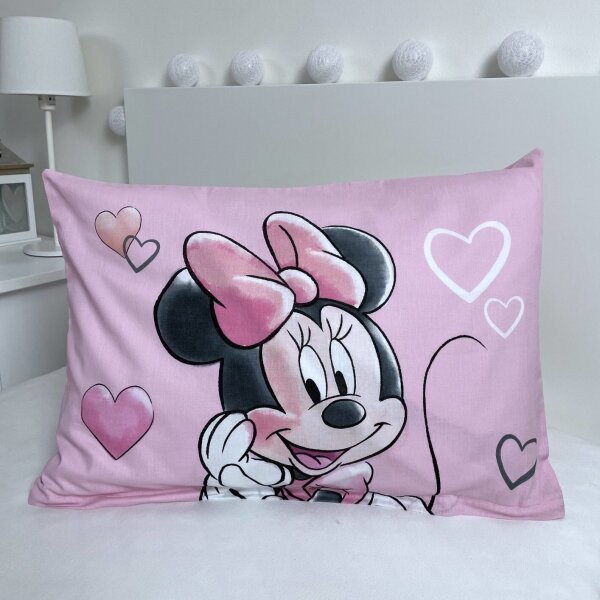 Jerry Fabrics Povlečení do postýlky Minnie Powder pink baby