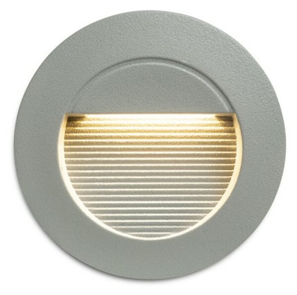 RED - DESIGN RENDL RENDL MARCO 70 zápustné svítidlo stříbrnošedá 230V LED 3W IP65 3000K R14143