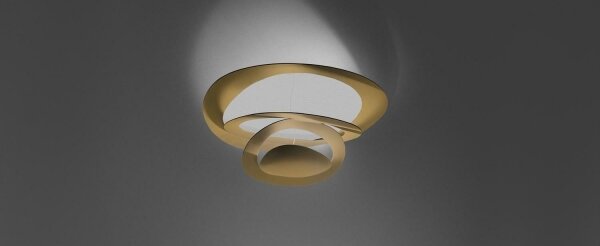 Artemide 1255120A - LED Stm. stropní svítidlo PIRCE LED/44W/230V 3000K zlatá