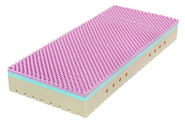 Tropico SUPER FOX CLOUD Wellness 24 cm POTAH PU + FEST BOK - matrace pro domácí péči se zpevněnými boky