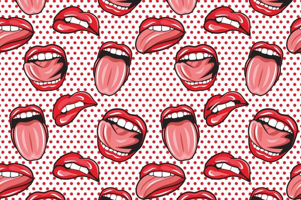 Tapeta v pop art stylu