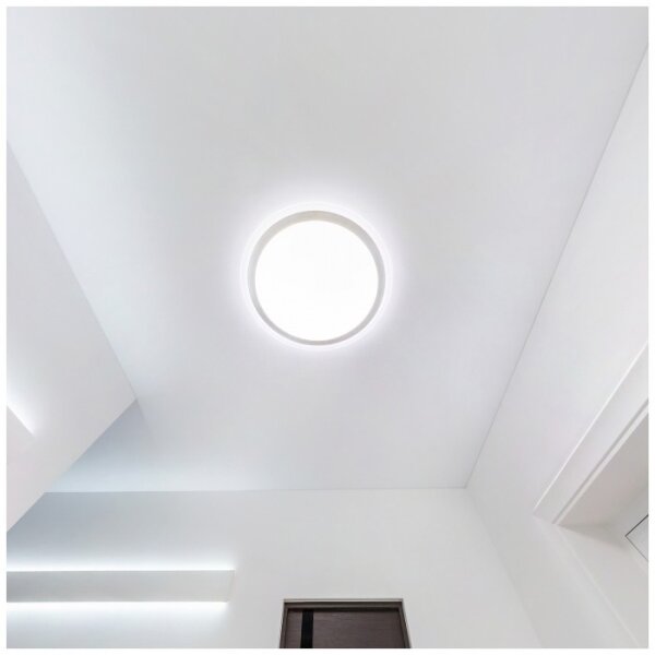 LED Koupelnové stropní svítidlo DEFENDER LED/12/18/24W/230V IP65 pr. 30 cm bílá