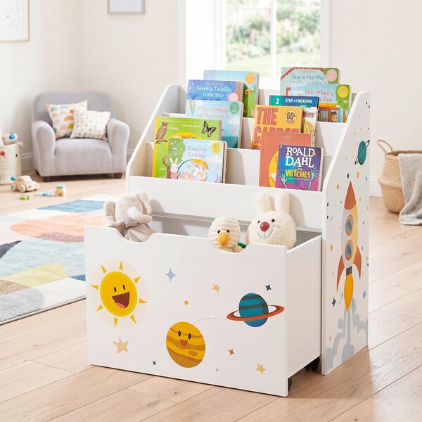 REGÁL DO DĚTSKÉHO POKOJE, bílá, 62,5/70/29,5 cm - Skříně & regály do dětského pokoje, Online Only