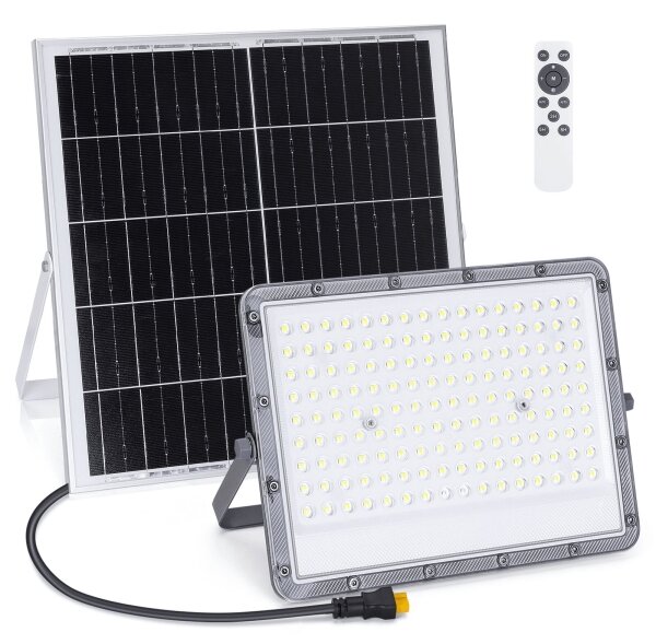 Aigostar - LED Stmívatelný solární reflektor LED/200W/3,2V IP65 + DO