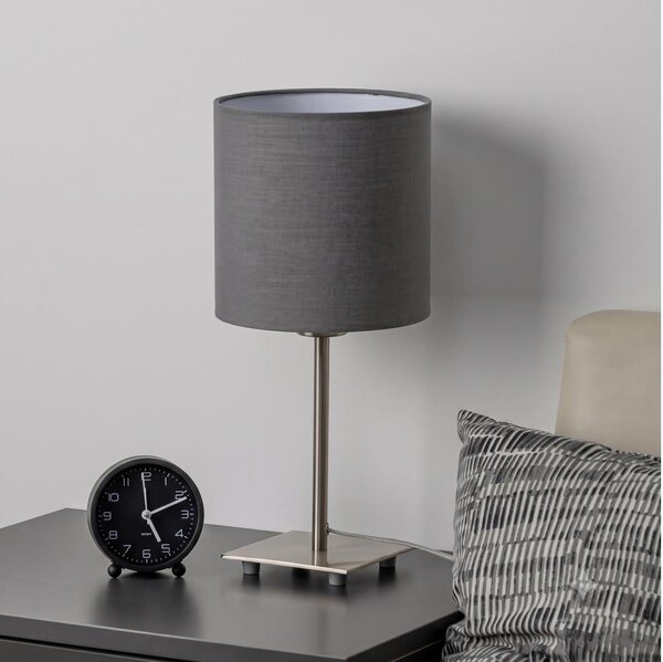 Brilagi - LED Stolní lampa NUBILA 1xE27/60W/230V antracit