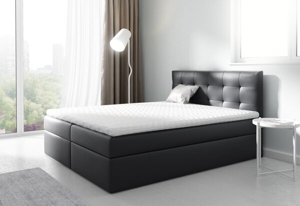 Čalouněná postel boxspring ISLA, 160x200, inari 100
