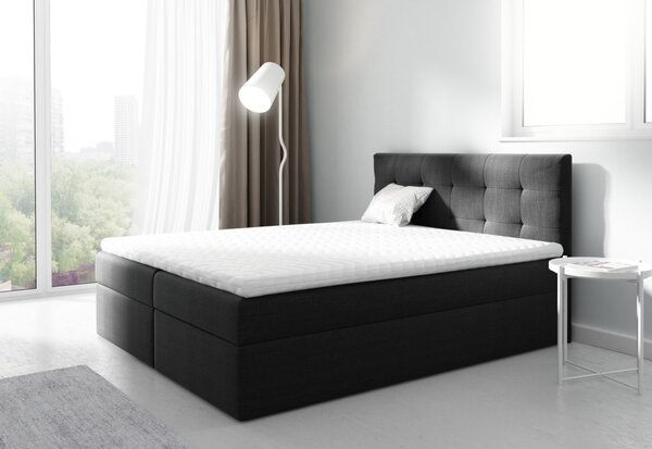 Čalouněná postel boxspring ISLA, 160x200, inari 100
