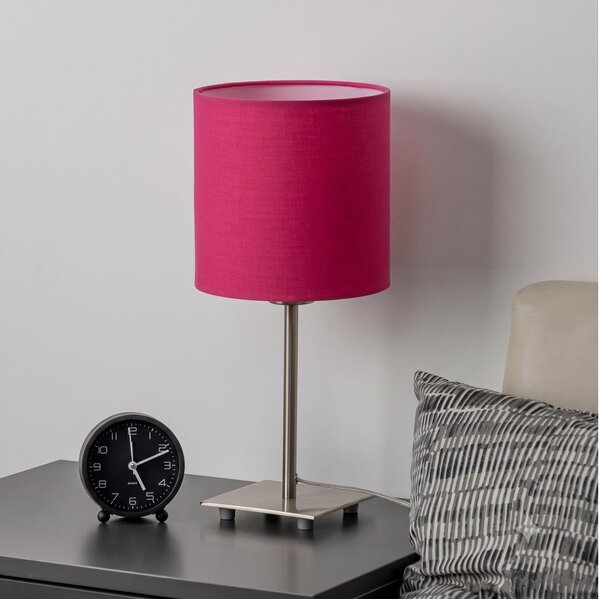 Brilagi - LED Stolní lampa NUBILA 1xE27/60W/230V růžová