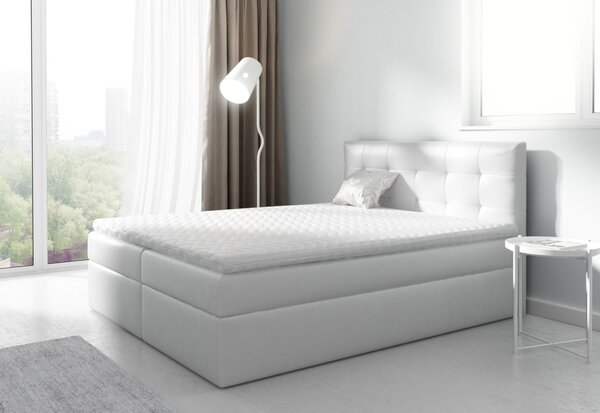 Čalouněná postel boxspring ISLA, 160x200, inari 100