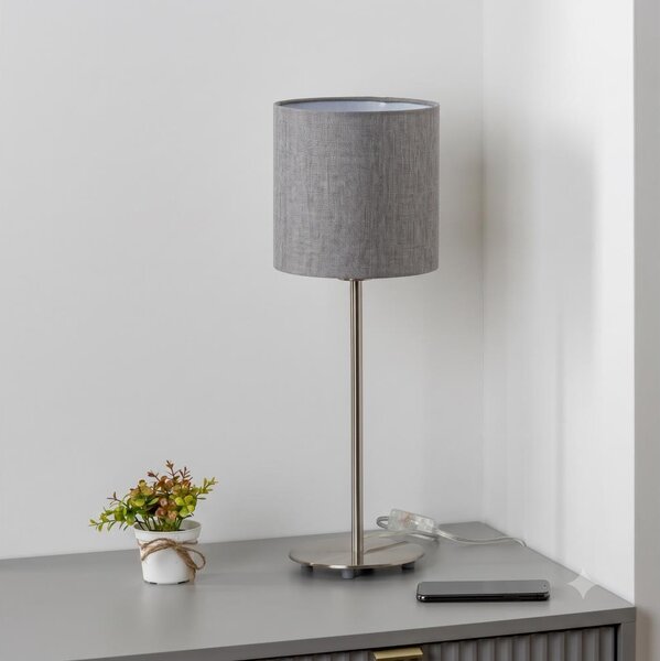 Brilagi - LED Stolní lampa NUBILA 1xE27/60W/230V antracit