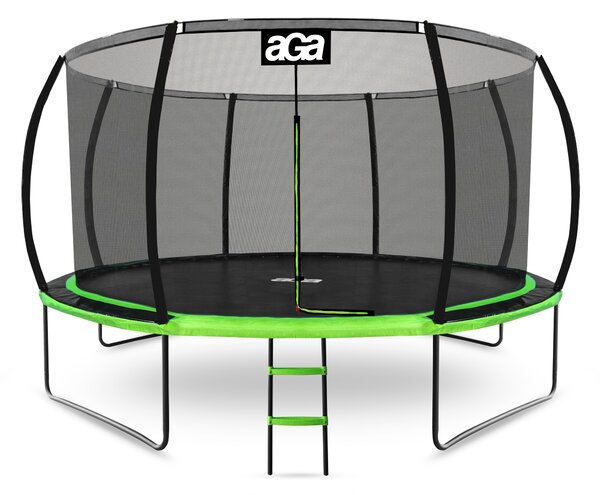 Aga Trampolína 430 cm + ochranná síť + žebřík