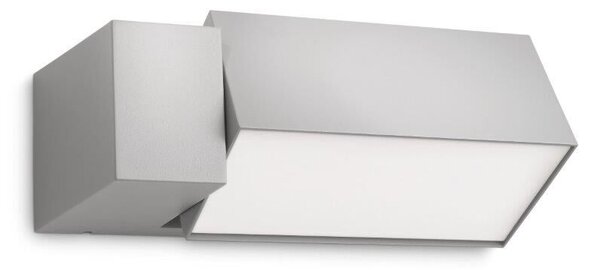 Philips 16942/87/PN Border venkovní nástěnné svítidlo E27 1x42W IP44 šedé