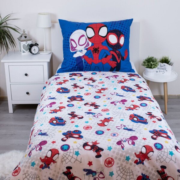 Jerry Fabrics Povlečení Spidey 140x200, 70x90 cm