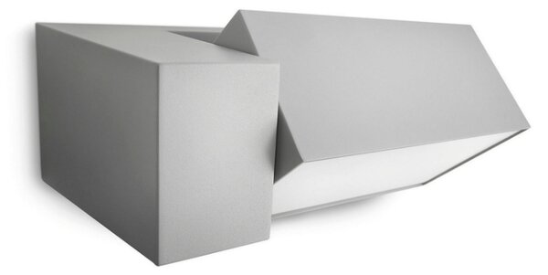 Philips 16942/87/PN Border venkovní nástěnné svítidlo E27 1x42W IP44 šedé