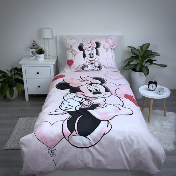 Jerry Fabrics Povlečení Minnie Balloon 02 140x200, 70x90 cm