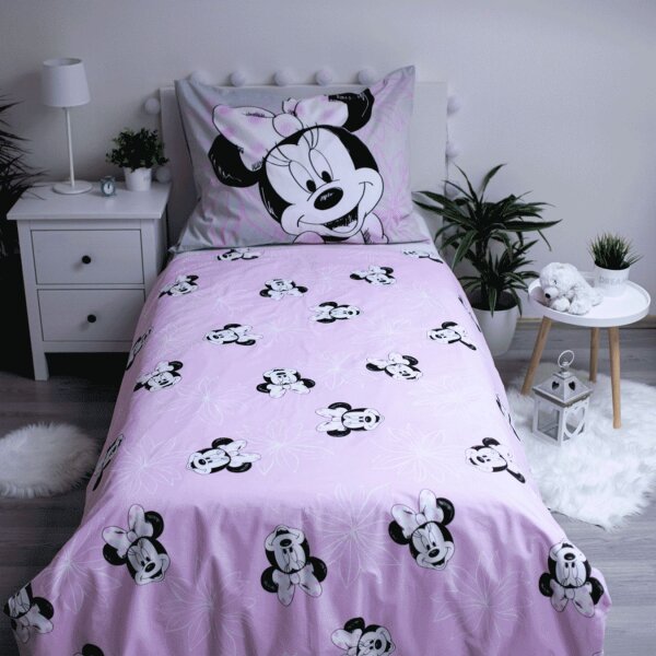 Jerry Fabrics Povlečení Minnie Beatiful 02 140x200, 70x90 cm