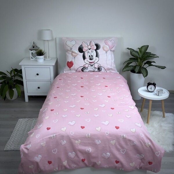 Jerry Fabrics Povlečení Minnie Balloon 02 140x200, 70x90 cm
