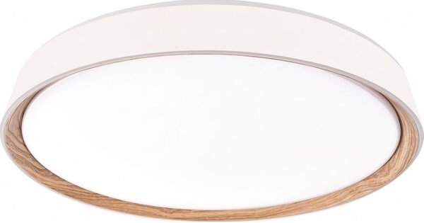 LED Stm stropní svítidlo ILVI LED/30W/230V 2700-6500K pr. 40 cm bílá/béžová+DO