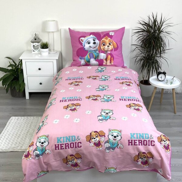 Jerry Fabrics Povlečení Tlapková Patrola PP 475 Heroic 140x200, 70x90 cm