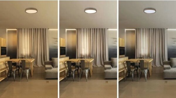 LED Stm stropní svítidlo ILVI LED/30W/230V 2700-6500K pr. 40 cm béžová+DO