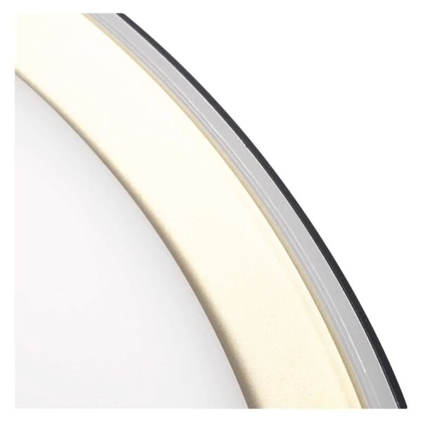 LED Stm stropní svítidlo ILVI LED/30W/230V 2700-6500K pr. 40 cm černá/mosaz+DO