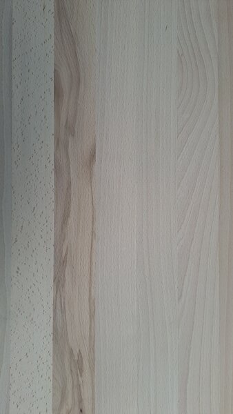 Postel z masivu Berlin jádrový buk - 120 cm