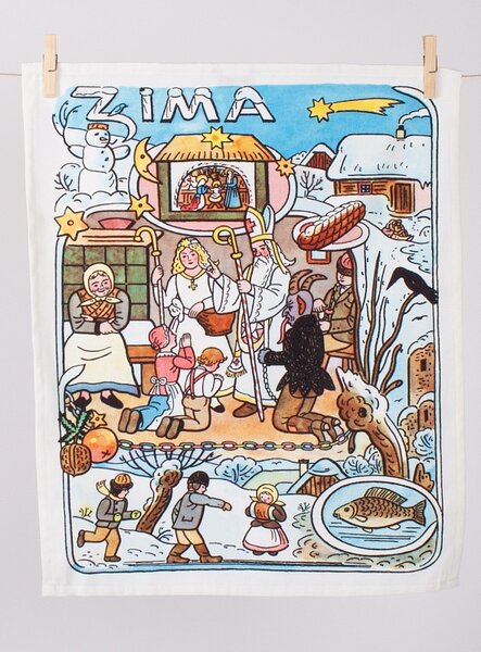 Kuchyňské utěrky Podzim & Zima