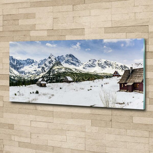 Foto obraz sklo tvrzené Západní Tatry osh-111249964