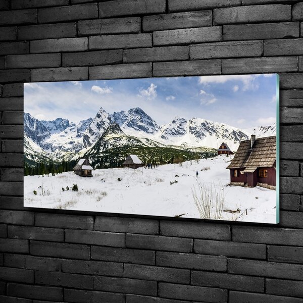 Foto obraz sklo tvrzené Západní Tatry osh-111249964