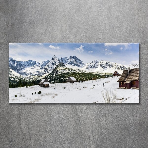 Foto obraz sklo tvrzené Západní Tatry osh-111249964