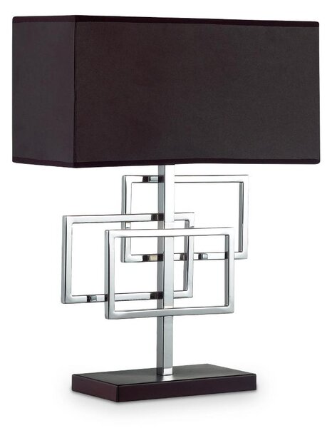 IDEAL LUX Stolní lampa LUXURY, chromovaná 201078