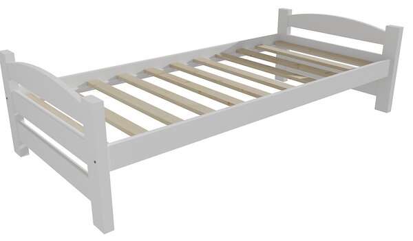Vomaks Dětská postel DP 009 Rozměr: 70 x 160 cm, Povrchová úprava: netransparentní barva bílá