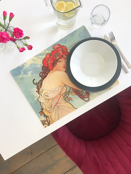 Prostírání Mucha - Summer