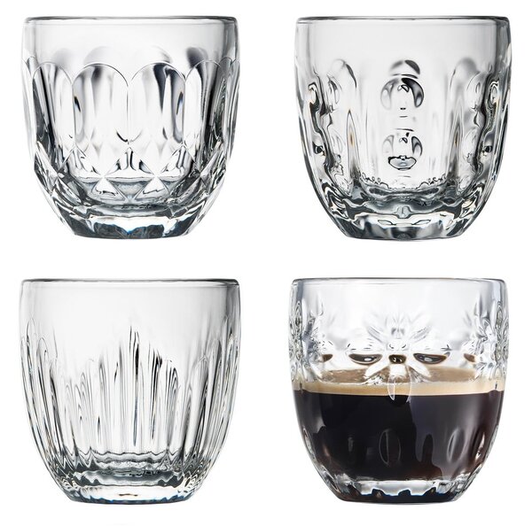 Sklenice v sadě 4 ks na whiskey 100 ml Troquet – La Rochére