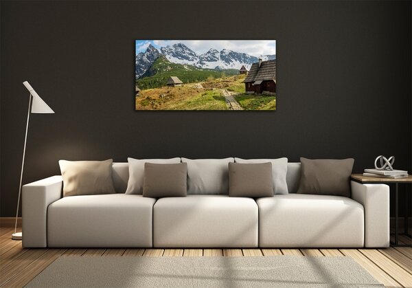 Foto obraz sklo tvrzené Západní Tatry osh-112559198