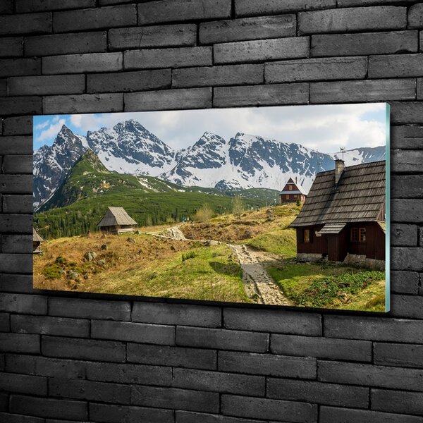 Foto obraz sklo tvrzené Západní Tatry osh-112559198