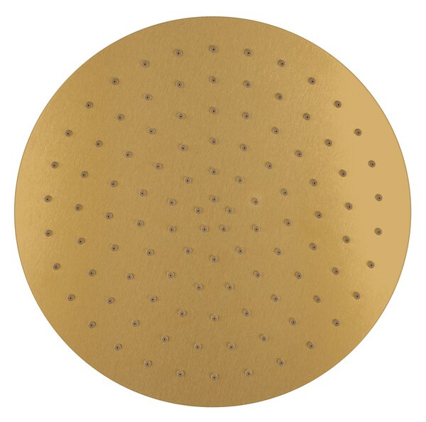 Oltens Vindel hlavová sprcha 30x30 cm kulatý broušené zlato 37006810