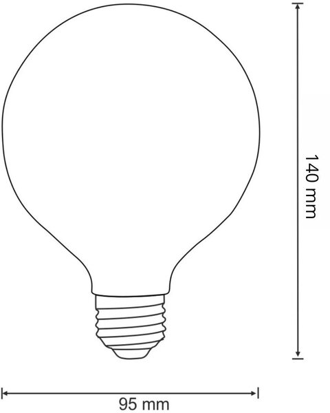 Goldlux Platinum led žárovka 1x7.5 W 4000 K E27 316462