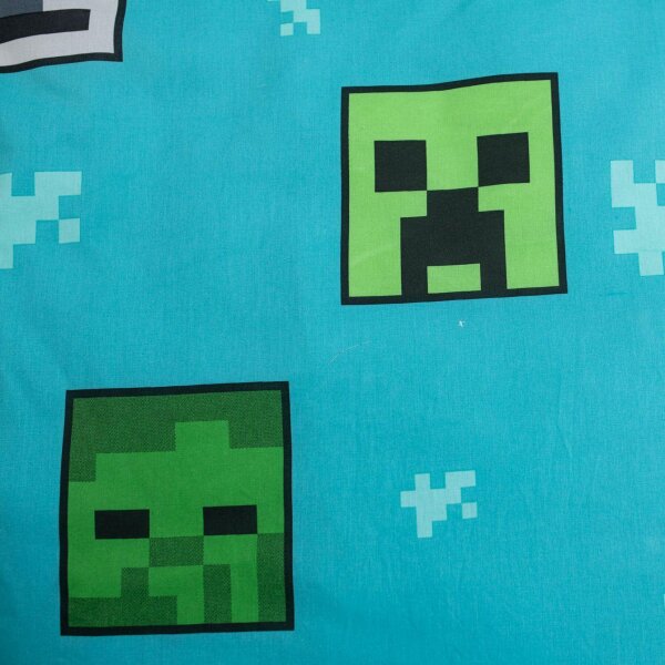 Jerry Fabrics Povlečení bavlna Minecraft Mobs Here 140x200, 70x90 cm