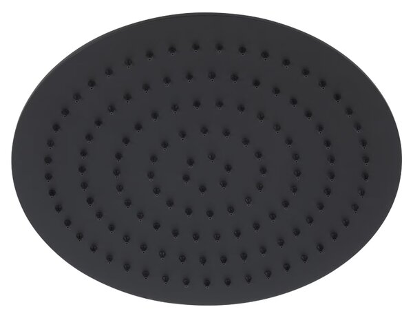 Kronenbach Supra 2.0 hlavová sprcha 30x30 cm kulatý černá 153765001904SMN