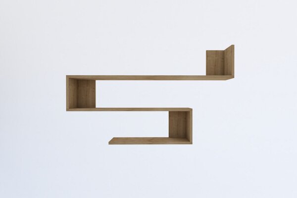 Kalune Design Nástěnná police PENNE dub safírový