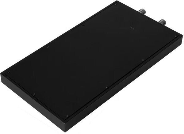Kronenbach Spa hlavová sprcha 50x25 cm obdélníkový černá KBMBBPRBOR250-2-BL