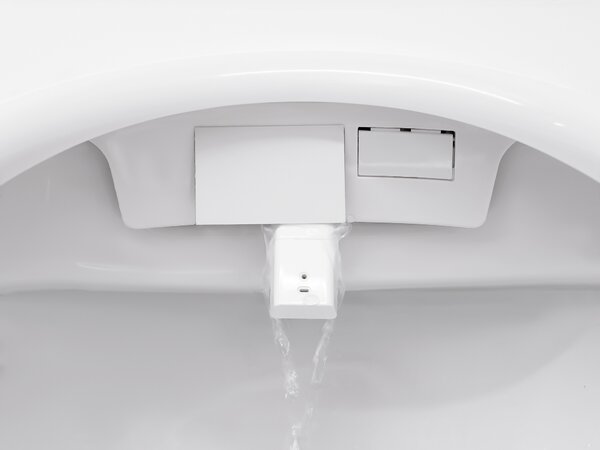 Clou Clever bidetové wc závěsné Bez oplachového kruhu s vírovým splachováním bílá CL/04.05020